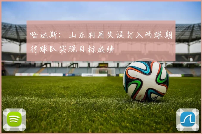 哈达斯：山东利用失误打入两球期待球队实现目标成绩